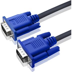 كابل Connectland CL-CAB32004 15 بوصة VGA SVGA HD14، قم بتوصيل جهاز العرض بالكمبيوتر أو الكمبيوتر المحمول