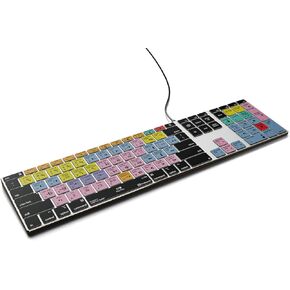 KB Covers & Keyboards - Avid Pro Tools Keyboard | Aluminum | (2) USB Ports | macOS