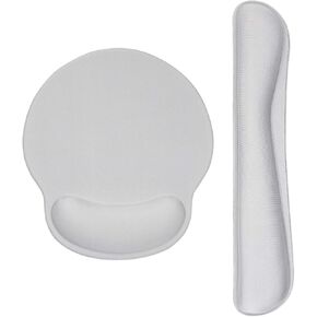 Ergonomic Keyboard Mouse Pad Wrist Rest Support Set for Laptop/Computer/Desktop,Memory Foam Hand Rest Wrist Cushion for Gaming/Office,Lightweight Comfortable & Pain Relief (Flowers) in Kuwait