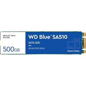 محرك أقراص الحالة الصلبة الداخلي ويسترن ديجيتال 500 جيجابايت WD Blue SA510 SATA SSD - SATA III 6 جيجابايت/ثانية، M.2 2280، حتى 560 ميجابايت/ثانية - WDS500G3B0B in Kuwait
