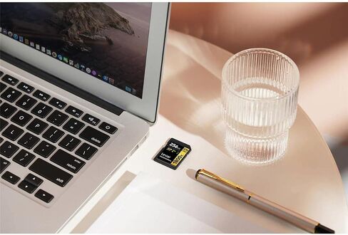 ليكسار بطاقة ذاكرة الفئة الذهبية الاحترافية 1800x 256GB UHS-II U3 SDXC in Saudi Arabia