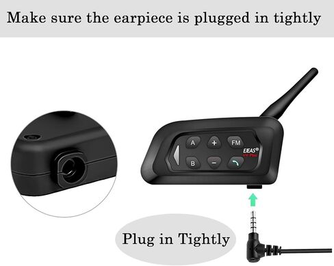 Referee Headset, USB C Interface Communication System with Headset Earphone for Volleyball Official Football Soccer Handball (3 Pack) in Saudi Arabia