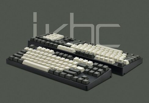 ikbc CD108 V2 لوحة مفاتيح ميكانيكية مريحة عتيقة مع مفتاح Cherry MX Brown لجهاز Win وMac، لوحة مفاتيح كاملة الحجم تستخدم أغطية مفاتيح Mistel ذات اللونين الرجعية PBT مزدوجة اللقطة لسطح المكتب والكمبيوتر المحمول in Kuwait