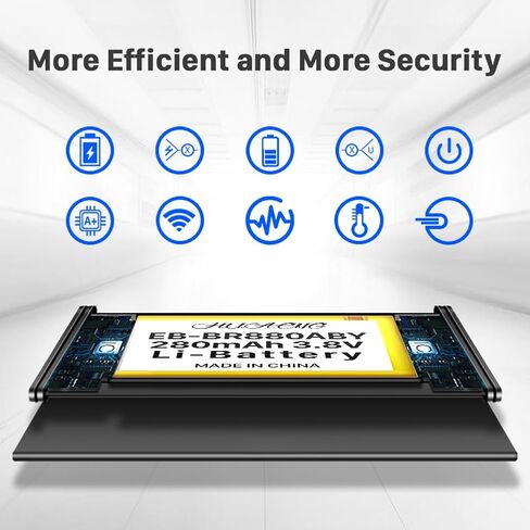 بطارية HUAENG R880، (ترقية جديدة 2023) بطارية بديلة EB-BR880ABY ليثيوم أيون بوليمر 280 مللي أمبير في الساعة لساعة Samsung Galaxy Watch 4 الكلاسيكية 42 مم SM-R880 SM-R885 مع مجموعة أدوات in Kuwait