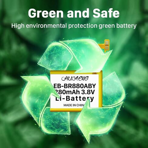 بطارية HUAENG R880، (ترقية جديدة 2023) بطارية بديلة EB-BR880ABY ليثيوم أيون بوليمر 280 مللي أمبير في الساعة لساعة Samsung Galaxy Watch 4 الكلاسيكية 42 مم SM-R880 SM-R885 مع مجموعة أدوات in Kuwait