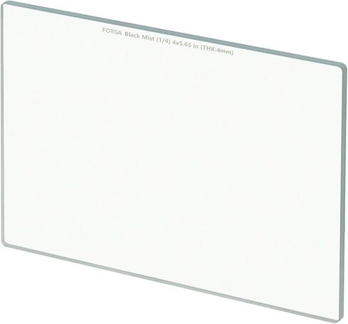 Foto4easy Black Diffusion Filter 1/2 Mist Cinematic Effect Lens Filter 4"x5.65" in Saudi Arabia