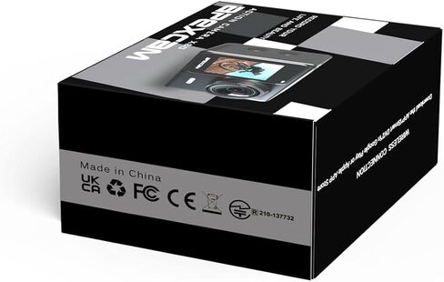 Apexcam 24MP 4K Action Camera EIS Touch Screen 40M Waterproof Underwater Camera, Wide Angle Dual Screen Camera for Vlog(External Mic,Remote Control, Charger and Helmet Accessories) in Kuwait