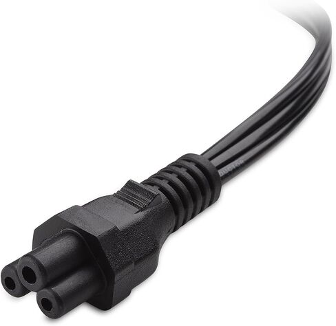 Cable Matters 2-Pack 16 AWG 13A 3 Prong Power Cord, 6ft, Black in Saudi Arabia
