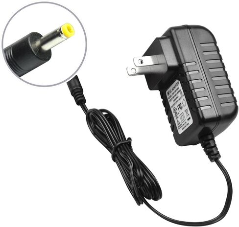 شاحن حائط لمشغل DVD المحمول، سلك إمداد الطاقة، محول التيار الكهربائي AC-DC متوافق مع UEME/HDJUNTUNKOR/DBPOWER DVD المحمول [مدرج في قائمة UL] in Saudi Arabia