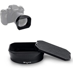 غطاء غطاء عدسة على شكل بتلة من JJC لعدسة Fujifilm Fuji FUJINON XF 18-55mm f2.8-4 R LM OIS وXF 14mm f2.8 R يحل محل غطاء Fuji 14/18-55 in Kuwait
