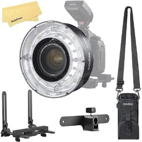 Godox R200 Macro Ring Flash Head for Godox AD200 Pro Godox AD200 Pocket Flash,5800±200K 200Ws High Power for Outdoor Portrait Shooting Wedding Shooting,Fashion Photography,Jewelry Photography,Ect in Saudi Arabia