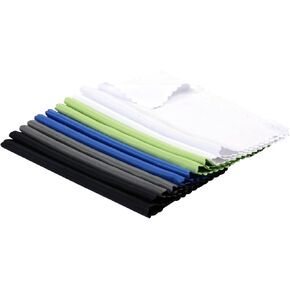 عبوة من 10 قطع من قماش تنظيف الألياف الدقيقة من ColorYourLife للهواتف الذكية وأجهزة الكمبيوتر المحمولة والأجهزة اللوحية والعدسات وشاشات LCD والتلفزيون والكاميرا والنظارات والبصريات وغيرها في عبوات البيع بالتجزئة in Kuwait