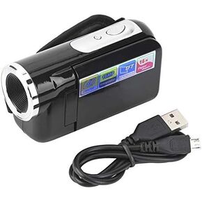 Kids Digital Video Camera, 1080P 16M 16X Digital Zoom DV Recording Camcorder with 2Inch TFT LCD Sceen for Photography Shooting/Holiday (red)