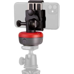 JOBY Spin Bluetooth Electronic Head, Motion Control, Motorized Mobile Phone Panning Base, Video Panoramic, Tripod Mount, Vlogging, Content Creation, Motion Filming, Time-Lapse, Time Lapse, App Control