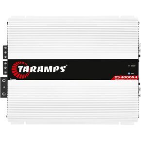 Taramps DS 4000x4 2 Ohms 4000 Watts RMS 4 Channels Class D Full Range Amplifier with RCA/High Level Input Crossover High/Low Pass Fixed Bridgeable Stereo Car Audio Amp | MULTICHANNEL POWER: High-Level inputs, auto turn-on, RCA connectivity, bridgeable out in Saudi Arabia