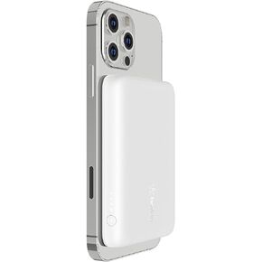 Belkin Wireless Power Bank w/ MagSafe Compatible 7.5W Wireless Charging - Portable Magnetic Charging Bank - Compatible w/ iPhone 15, 15 Plus, 15 Pro, 15 Pro Max, iPhone 14, AirPods, & More - Black