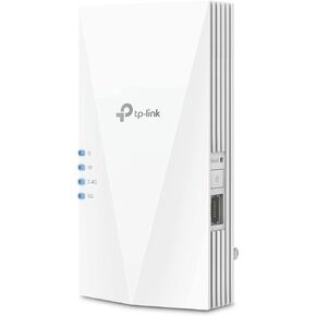 معزز الإنترنت TP-Link AX1800 WiFi 6، يصل إلى 1500 قدم مربع و30 جهازًا، مكرر تقوية الإشارة اللاسلكية ثنائي النطاق، منفذ جيجابت إيثرنت، وضع AP، متوافق مع OneMesh (RE600X) (متجدد) in Kuwait