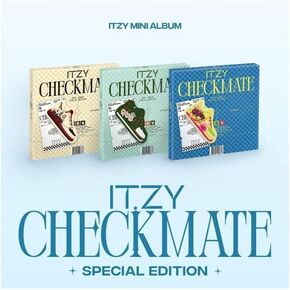DREAMUS ITZY CHECKMATE SPECIAL EDITION CD+Lyric Poster On Pack+Photobook+Photocard+Special Tag+Sticker+Postcard+Tracking Sealed (SET(A+B+C)) in Kuwait