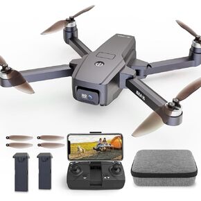 IDEA16P Brushless Motor Drone with 2 Camera for Adults 2k EIS Camera Drone Max speed 40km/h 5GHz WiFi FPV video RC Drones Dual Camera Drone for Adults EIS Camera 2K 30 Minutes 2 Batteries in Kuwait
