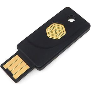 GoTrust Idem Key - C. USB Security Key FIDO2 Certified to The Highest Security Level L2. IP68 Waterproof. 2FA with USB-C and NFC interfaces. Works Across iPhones, Android and Computers.