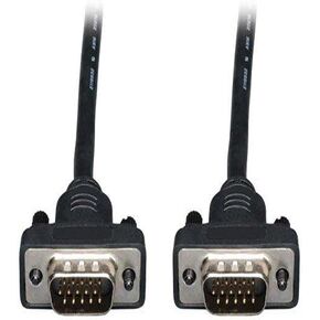 TRIPP LITE P502-010-SM M/M 10-Feet Low Profile VGA RGB Coaxial Monitor Cable,Black in Saudi Arabia