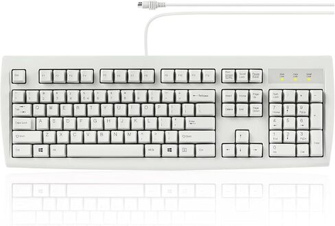 Perixx Periboard-107 Wired PS2 Full Size Keyboard, US English Layout in Kuwait