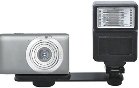 eDealz Digital Camera Flash, Bracket and 4X AA Batteries and Charger for Fuji, Samsung, Leica, Panasonic, Kodac & More Cameras & Camcorders in Saudi Arabia