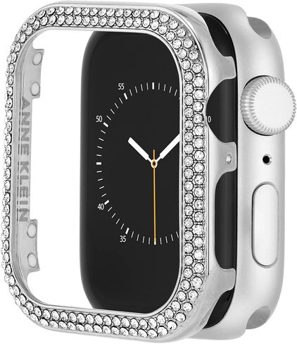 Anne Klein Premium Crystal Bumper, Compatible with Apple Watch, Seamless Fit, Easy Installation, Bumper for Apple Watch in Kuwait