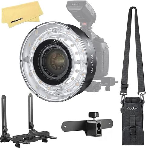 Godox R200 Macro Ring Flash Head for Godox AD200 Pro Godox AD200 Pocket Flash,5800±200K 200Ws High Power for Outdoor Portrait Shooting Wedding Shooting,Fashion Photography,Jewelry Photography,Ect in Saudi Arabia
