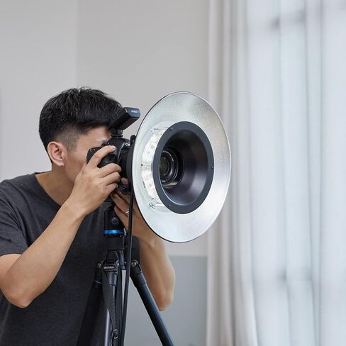 Godox R200 Macro Ring Flash Head for Godox AD200 Pro Godox AD200 Pocket Flash,5800±200K 200Ws High Power for Outdoor Portrait Shooting Wedding Shooting,Fashion Photography,Jewelry Photography,Ect in Saudi Arabia