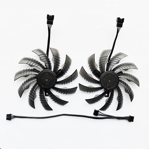 TXLIMINHONG New Compatible Cooler Fan 2PCS 95mm for Gigabyte GTX1650 GTX1660 GTX1660ti RTX2060R TX2060S RTX 2070 GPU Fan DC12V 0.5A in Saudi Arabia