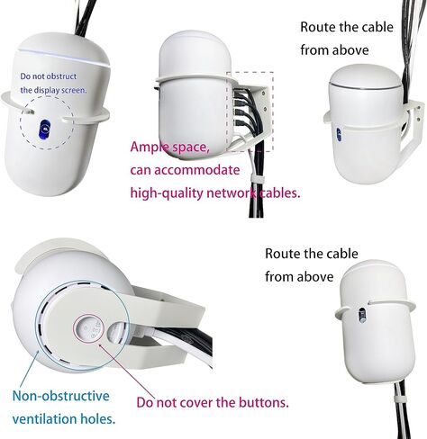 Custom Wall Mount Bracket for UniFi Dream Machine and UniFi Dream Router, ensuring Safety and Stability - 1 pcs in Saudi Arabia