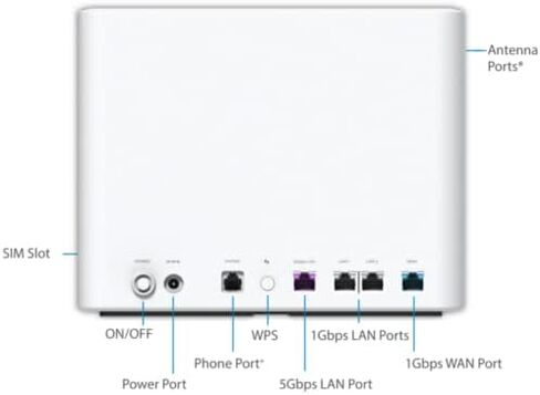 Inseego Wavemaker FG2000 5G Wi-Fi Router (GSM Unlocked) (Renewed), White in Saudi Arabia