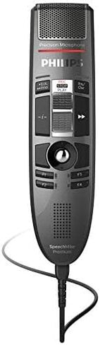 Philips LFH3510 SpeechMike Premium with Precision Microphone Slide Switch Operation in Saudi Arabia