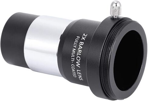 Astronomical Telescope Set Telescope Accessory Kit,Professional 1.25 inch Plossl Telescope Eyepiece Set 4/10/25mm + 2X Barlow Lens Kit for Astronomy in Saudi Arabia