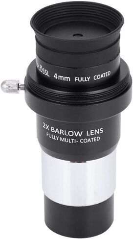 Astronomical Telescope Set Telescope Accessory Kit,Professional 1.25 inch Plossl Telescope Eyepiece Set 4/10/25mm + 2X Barlow Lens Kit for Astronomy in Saudi Arabia