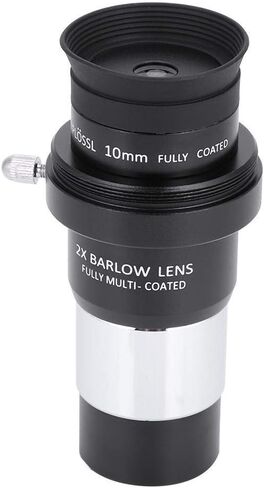 Astronomical Telescope Set Telescope Accessory Kit,Professional 1.25 inch Plossl Telescope Eyepiece Set 4/10/25mm + 2X Barlow Lens Kit for Astronomy in Saudi Arabia