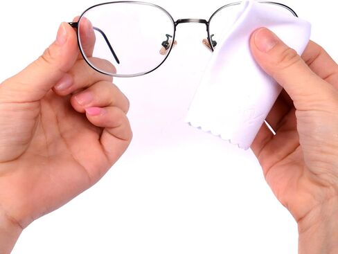 ColorYourLife 10-Pack Microfiber Cleaning Cloths for Smart Phones, Laptops, Tablets, Lenses, LCD Monitor, TV, Camera, Glasses, Optics etc in Retail Packaging in Kuwait