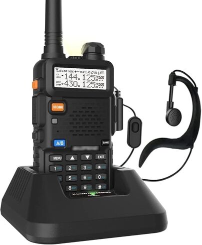إصدار ترقية راديو Nicama Baofeng UV-5R Ham ثنائي الاتجاه (144-148/420-450 ميجاهرتز)، جهاز اتصال لاسلكي ثنائي النطاق in Kuwait