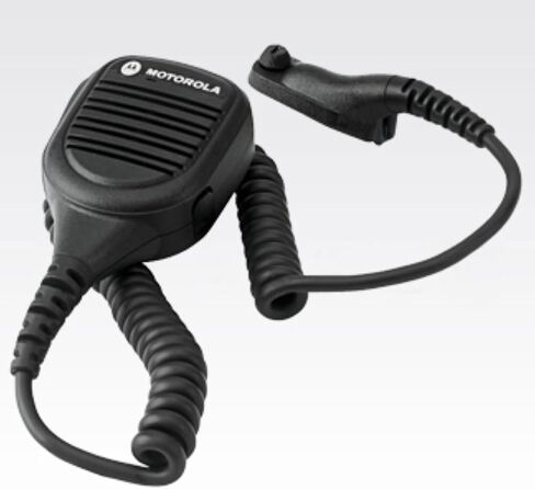 Motorola Solutions OEM PMMN4062 PMMN4062AL Remote Speaker Microphone Emergency Button Intrinsically Safe Noise Cancelling IMPRES Audio Microphone 3.5mm Ear Jack in Saudi Arabia