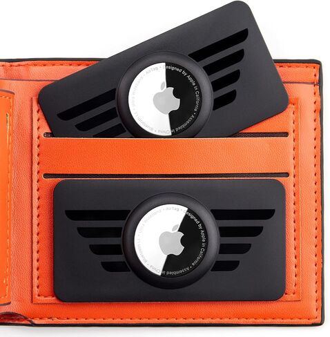citymore New Airtag Wallet Holder [2 Pack], Ultra Thin Mini Airtag Card Case for Apple Airtag,Slim Card Insert,Airtag Card Holder for Wallet Badge, Handbag, Backpack，Clutch Bag etc丨 in Kuwait