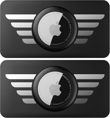 citymore New Airtag Wallet Holder [2 Pack], Ultra Thin Mini Airtag Card Case for Apple Airtag,Slim Card Insert,Airtag Card Holder for Wallet Badge, Handbag, Backpack，Clutch Bag etc丨 in Kuwait