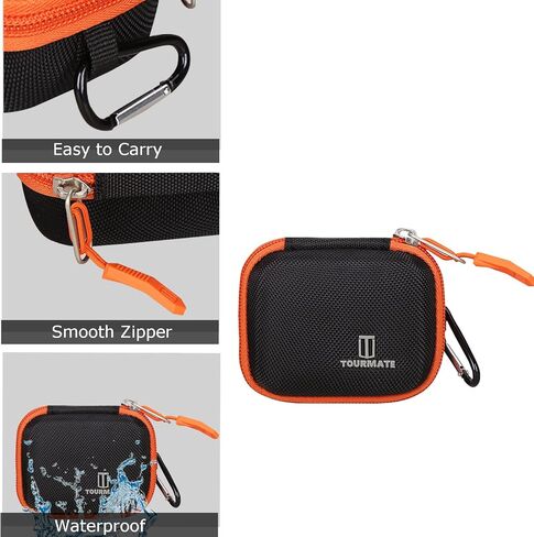 Tourmate Golf GPS Storage Case Compatible for Bushnell Phantom 2 Rangefinder,Travel Case for Wearable4U - Bushnell Phantom 3 GPS Rangefinder(Box for Sale)(Orange) in Kuwait