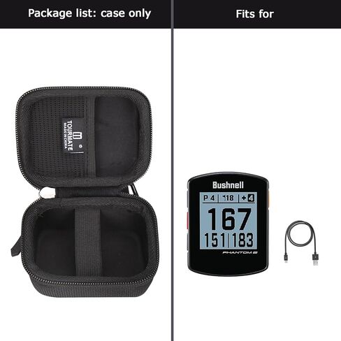 Tourmate Golf GPS Storage Case Compatible for Bushnell Phantom 2 Rangefinder,Travel Case for Wearable4U - Bushnell Phantom 3 GPS Rangefinder(Box for Sale)(Orange) in Kuwait