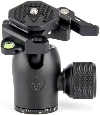رأس حامل ثلاثي الأرجل AirHed Pro Lever - 360 درجة Arca Swiss متوافق مع الكاميرات الأثقل مع مشبك رافعة قابل للفصل - حامل ثلاثي القوائم ومونوبود متوافق - الظلام (أسود غير لامع) (AHPRO-LV-Dark) in Kuwait