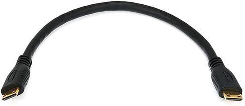 مونو برايس وصلة HDMI صغيرة عالية السرعة 9 بوصة 30AWG ذكر الى HDMI ميني ذكر - اسود in Kuwait