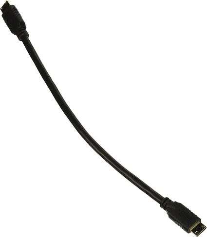 مونو برايس وصلة HDMI صغيرة عالية السرعة 9 بوصة 30AWG ذكر الى HDMI ميني ذكر - اسود in Kuwait