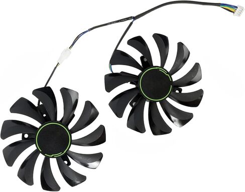 inRobert 85mm HA9010H12F-Z GTX1650 GPU Cooler Fan for MSI GTX 1650 Ventus XS Graphics Card Fan in Saudi Arabia