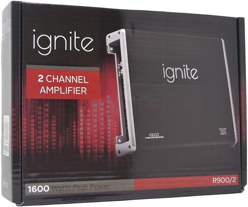 Ignite Audio 2 Channel Class A/B Car Amplifier 1600 Watts Peak Power in Kuwait