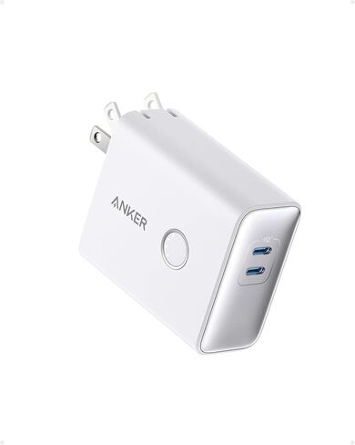 Anker 45W Wall Charger with 5,000 mAh 20W Portable Charger, Dual-Port USB-C for iPhone 15/15 Plus/15 Pro/15 Pro Max, iPhone 14/13 Series, iPhone 14/13 Series, iPad Pro, AirPods, Apple Watch, and More in Kuwait